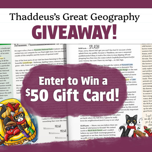 Thaddeus's Great Geography GIVEAWAY!