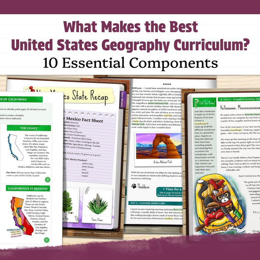 What Makes the Best United States Geography Curriculum? 10 Essential Components