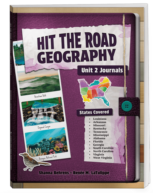Hit the Road Geography Unit 2 Journals